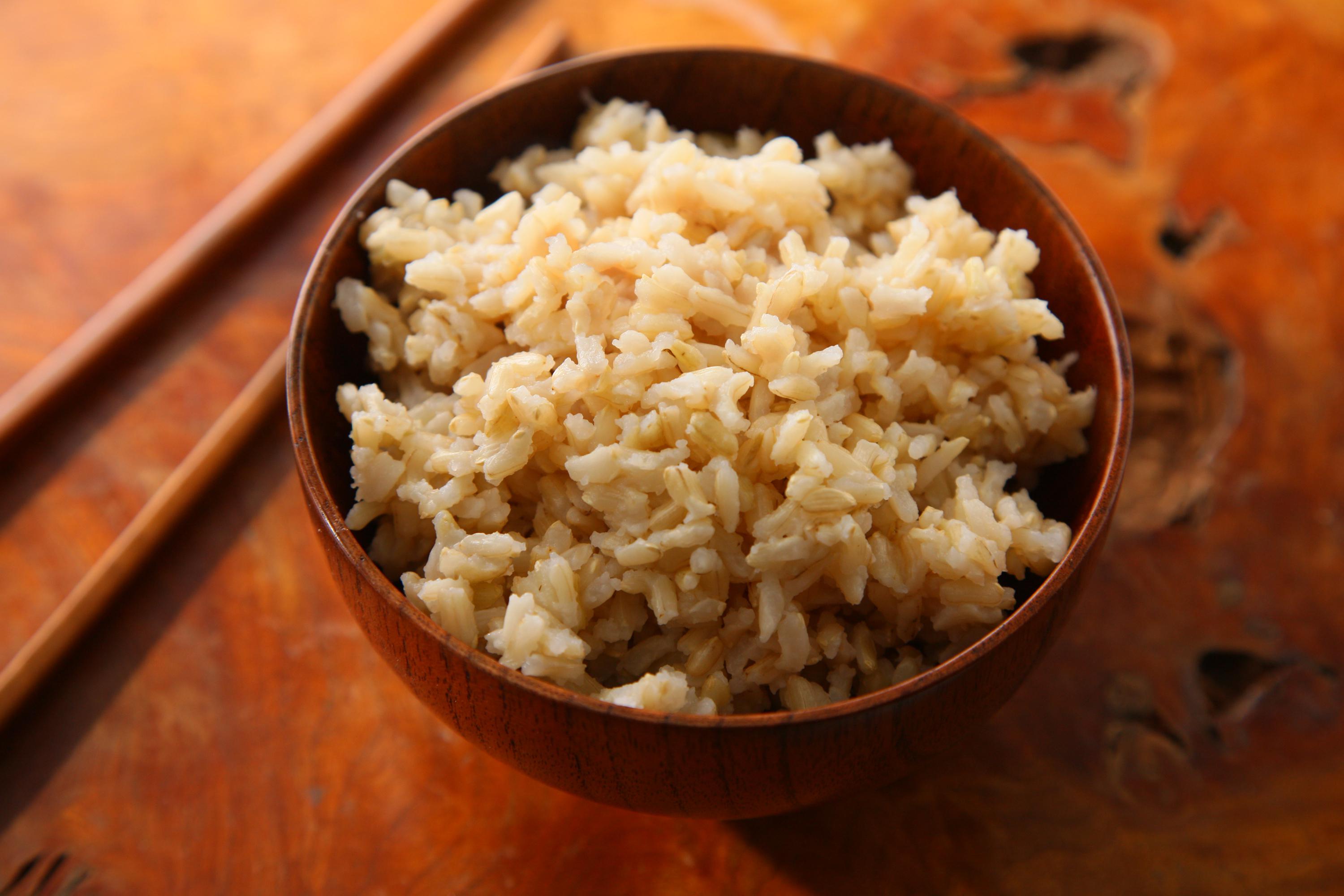 برنج قهوه ای را به سبد غذایی وارد کنید